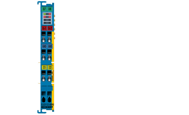 ELX3152-0090 | 2-channel analog input terminal 0/4…20 mA, single-ended, 16 bit, Ex i, TwinSAFE SC