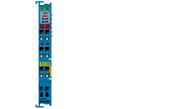 ELX3152 | 2-channel analog input terminal 0/4…20 mA, single-ended, 16 bit, Ex i