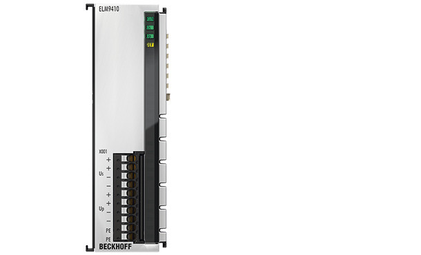 ELM9410 | Power supply terminal for refreshing the E-bus, with diagnostics