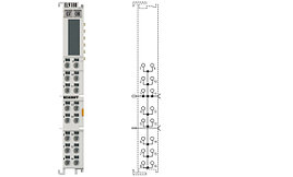 EL9188 | HD EtherCAT Terminal, 16-channel potential distribution