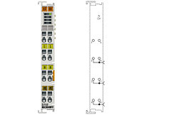 EL9160 | Potential supply terminal, 120…230 V AC, with diagnostics