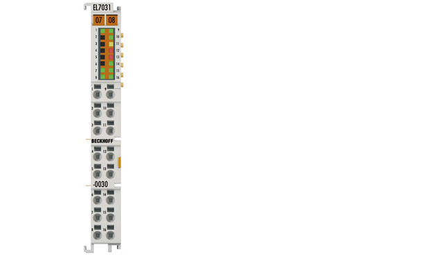 EL7031-0030 | Stepper motor terminal 24 V DC, 2.8 A