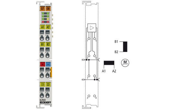 EL7031 | Stepper motor terminal 24 V DC, 1.5 A - фото 1 - id-p101664021