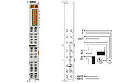 EL7037 | Stepper motor terminal 24 V DC, 1.5 A, with incremental encoder, vector control