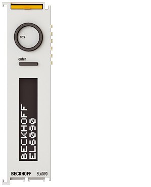 EL6090 | Display terminal with navigation switch and operating hours counter