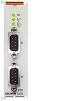 EL6002 | 2-channel serial interface RS232, D-sub connection