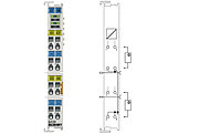 EL4134 | 4-channel analog output terminal -10 +10 V, 16 bit