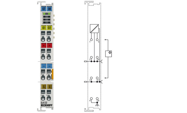 EL4122 | 2-channel analog output terminal 4 20 mA, 16 bit - фото 1 - id-p101664070