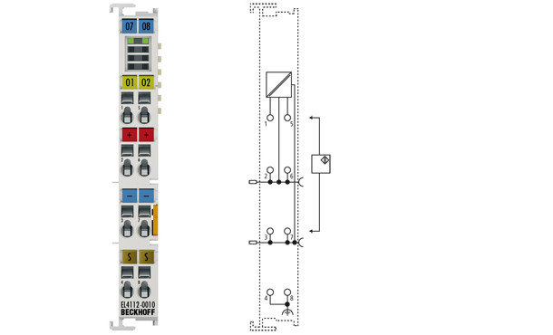EL4112-0010 | 2-channel analog output terminal -10…+10 mA, фото 2