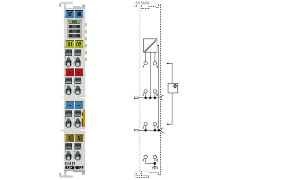 EL4112 | 2-channel analog output terminal 0…20 mA, 16 bit, фото 2