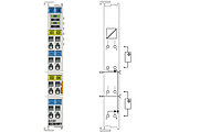 EL4104 | 4-channel analog output terminal 0 10 V, 16 bit