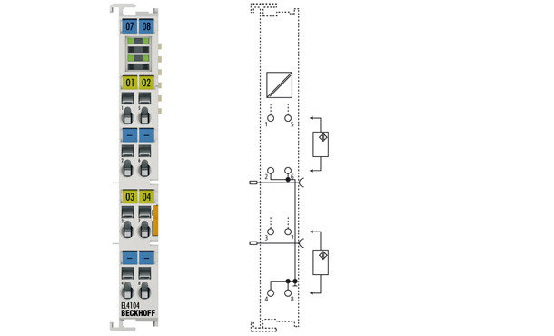 EL4104 | 4-channel analog output terminal 0…10 V, 16 bit, фото 2