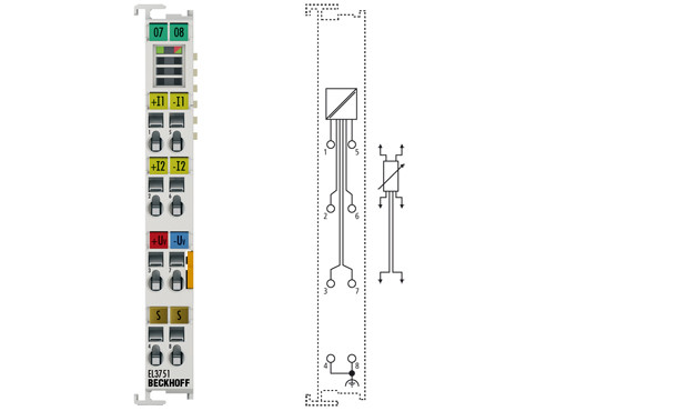 EL3751 | 1-channel multi-functional input for analog measurement technology, 24 bit, 10 ksps