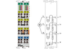 EL3433 | 3-phase power measurement terminal 500 V AC, 10 A