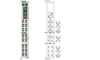 EL3255 | HD EtherCAT Terminal, 5-channel input, potentiometer measurement with sensor supply