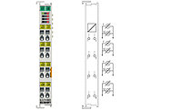 EL3174-0002 | 4-channel analog input, -10/0 +10 V, -20/0/+4 +20 mA, electrically isolated, 16 bit