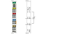 EL3162 | 2-channel analog input terminal 0 10 V, single-ended, 16 bit
