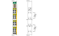 EL3124-0090 | TwinSAFE SC: 4-channel analog input terminal 4 20 mA, differential input, 16 bit