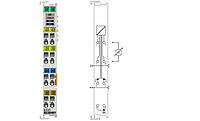 EL3122 | 2-channel analog input terminal 4 20 mA, differential input, 16 bit