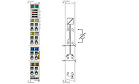 EL3121 | 1-channel analog input terminal 4 20 mA, differential input, 16 bit