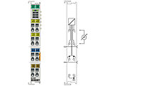 EL3102 | 2-channel analog input terminal -10 +10 V, differential input, 16 bit