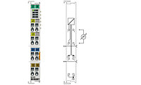 EL3101 | 1-channel analog input terminal -10 +10 V, differential input, 16 bit