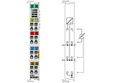 EL3051 | 1-channel analog input terminal 4 20 mA, single-ended, 12 bit