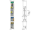 EL3021 | 1-channel analog input terminal 4 20 mA, differential input, 12 bit