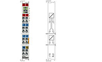 EL2521 | 1-channel pulse train output terminal RS422/24 V DC