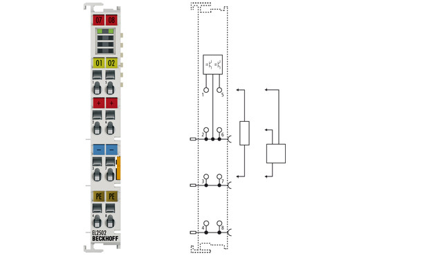 EL2502 | 2-channel pulse width output terminal 24 V DC - фото 1 - id-p101664218