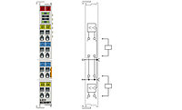 EL2024 | 4-channel digital output terminal 24 V DC, 2 A