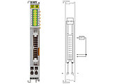 EL1872-0010 | 16-channel digital input terminal 24 V DC, type 3, flat-ribbon cable connection, ground switching