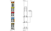 EL1012 | 2-channel digital input terminal 24 V DC, 10 µs