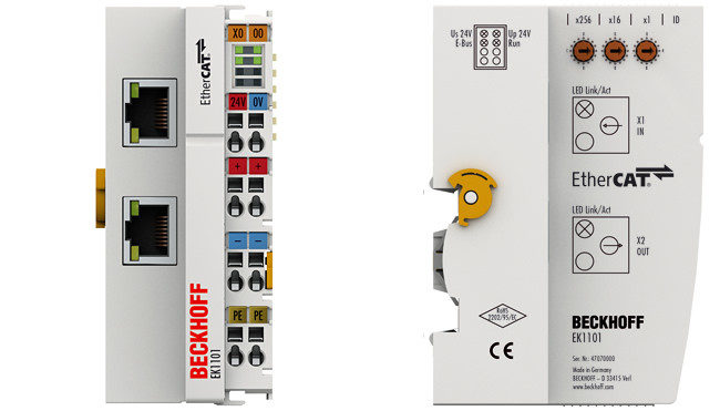 EK1101 | EtherCAT Coupler with ID switch