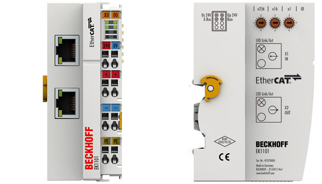 EK1101 | EtherCAT Coupler with ID switch, фото 2