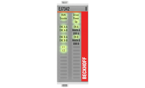 EJ7342 | 2-channel DC motor output stage 50 V DC, 3.5 A