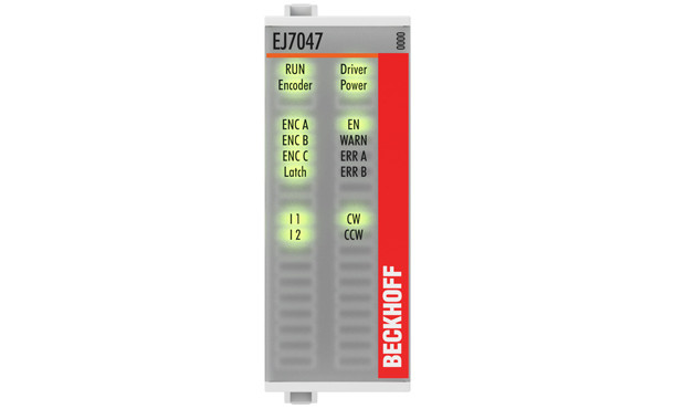 EJ7047 | Stepper motor module 50 V DC, 5 A, with incremental encoder, vector control