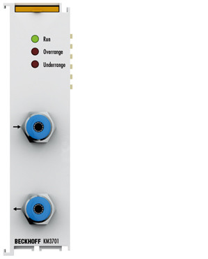 KM3701 | 1-channel differential pressure measuring terminal -100…+100 hPa (-100…+100 mbar)