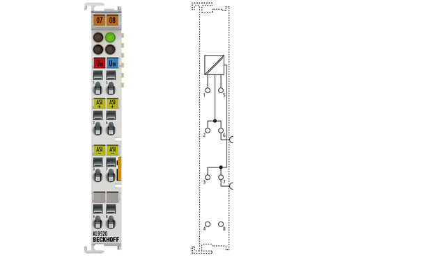 KL9520 | AS-Interface potential feed terminal with filter