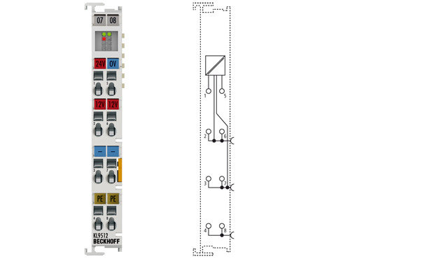 KL9512 | Power supply terminal 12 V DC, фото 2