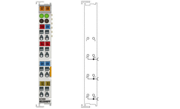 KL9400 | Power supply unit terminal for the K-bus, фото 2