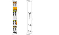 KL9290 | Potential supply terminal, any voltage up to 230 V AC, with fuse