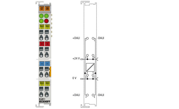 KL6811 | DALI/DSI master and power supply terminal - фото 1 - id-p101664547