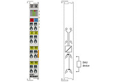 KL6821 | DALI/DALI 2 multi-master and power supply terminal