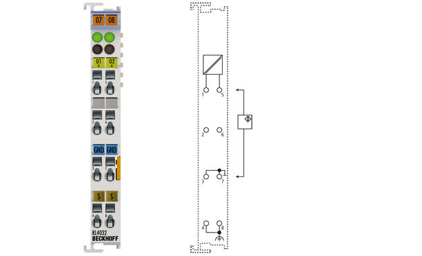 KL4032 | 2-channel analog output terminal -10 V…+10 V, фото 2