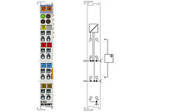 KL4021 | 1-channel analog output terminal 4…20 mA