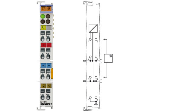 KL4021 | 1-channel analog output terminal 4 20 mA - фото 1 - id-p101664585