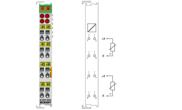 KL3204-0030 | 4-channel input terminal NTC (10 kΩ) - фото 1 - id-p101664613
