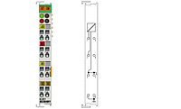 KL3201 | 1-channel input terminal PT100 (RTD)