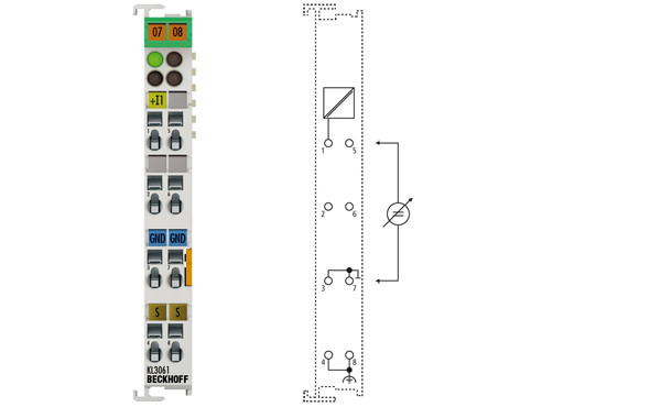 KL3061 | 1-channel analog input terminal 0 10 V - фото 1 - id-p101664626